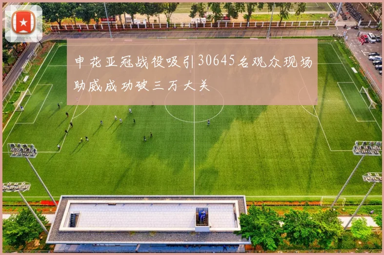 申花亚冠战役吸引30645名观众现场助威成功破三万大关